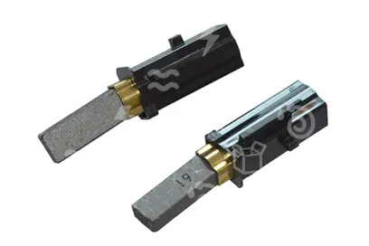 uhlík 6,5 x 11 x 28  mm, pár v pouzdru, AMETEK 833326-51